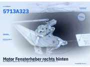 Motor Fensterheber rechts hinten MITSUBISHI Space Star II (A00) 5713A323