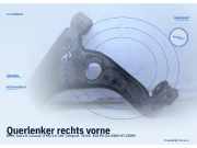 Querlenker rechts vorne OPEL Astra G Caravan (T98)