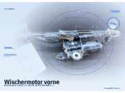 Wischermotor vorne KIA Picanto 1 (SA)