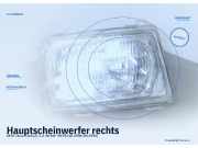 Hauptscheinwerfer rechts SEAT Ibiza I (021A)