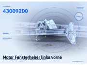 Motor Fensterheber links vorne CITROEN C3 II (SC) 430092D0