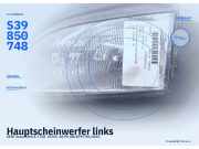 Hauptscheinwerfer links SEAT Arosa (6H) S39850748