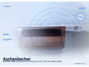 Aschenbecher MERCEDES-BENZ 124 Stufenheck (W124)