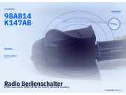 Radio Bedienschalter FORD Focus (DAW, DBW) 98 AB 14K 147 AB