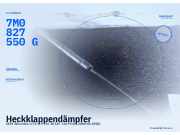 Heckklappendämpfer SEAT Alhambra I (7V) 7M0827550G