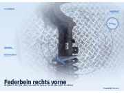 Federbein rechts vorne PEUGEOT 207 SW (WK)