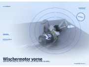 Wischermotor vorne AUDI 80 (89, 89Q, 8A, B3)