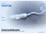 Endschalldämpfer FORD Escort VI (GAL) FE373K