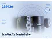 Schalter für Fensterheber TOYOTA Auris (E15) 192926