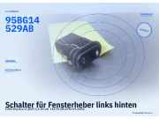 Schalter für Fensterheber links hinten FORD Mondeo II (BAP) 95BG14529AB