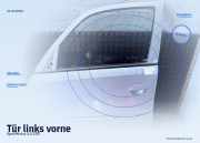 Tür links vorne Opel Meriva (X03)