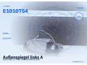 Außenspiegel links AUDI A3 (8P) E1010754