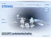 (231397 Lenkstockschalter MAZDA 6 Station Wagon (GY) GR1T17E543) 17E543