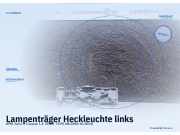 Lampenträger Heckleuchte links OPEL Astra H Caravan