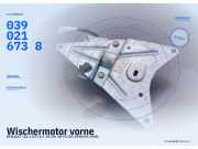 Wischermotor vorne RENAULT Clio I (57) 0390216738