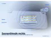 Sonnenblende rechts MERCEDES-BENZ A-Klasse (W169)
