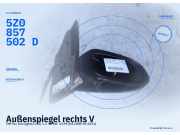Außenspiegel rechts VW Fox Schrägheck (5Z) 5Z0857502D