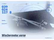 Wischermotor vorne SEAT Arosa (6H) 6X0955119 0390241178