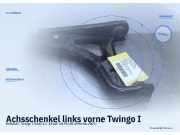 Achsschenkel links vorne Twingo I Renault (05.1996–06.2007) 54790