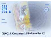 (230027 Kontaktsatz Zündverteiler 2X FORD Escort III (GAA) 1237013715) 1237013715