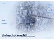 Hinterachse komplett AUDI A6 Avant (4B, C5)