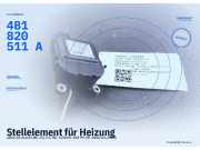 Stellelement für Heizung AUDI A6 Avant (4B, C5) 4B1820511A