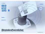 (Bremskraftverstärker AUDI A4 (8E, B7) 8E0612105R