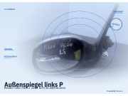 Außenspiegel links PEUGEOT 206+ (T3E)