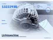 Lichtmaschine OPEL Corsa D (S07) 13222930