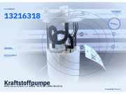 Kraftstoffpumpe OPEL Corsa D (S07) 13216318
