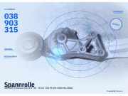 Spannrolle VW Golf IV Variant (1J) 038903315