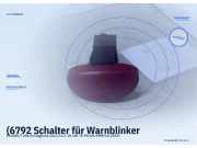 (6792 Schalter für Warnblinker PEUGEOT 206 Schrägheck )