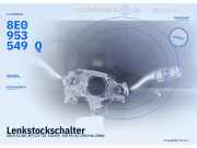 Lenkstockschalter AUDI A4 (8E, B7) 8E0953549Q