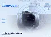 Luftmassenmesser Opel Vectra C 12569224