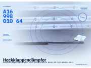 Heckklappendämpfer MERCEDES-BENZ B-Klasse Sports Tourer (W245) A169980106 A1699801064