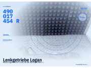 Lenkgetriebe Logan Dacia 66 kW 490017454R