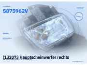 (132073 Hauptscheinwerfer rechts VW Transporter T4 Bus 5875962V) 5875962V