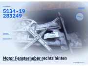 Motor Fensterheber rechts hinten BMW 7er (E32) 5134-19283249
