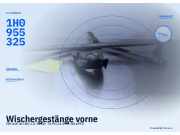 Wischergestänge vorne VW Golf III (1H) 1H0955325