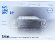 Radio MERCEDES-BENZ E-Klasse (W211) A2118209789