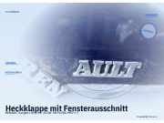 Heckklappe mit Fensterausschnitt RENAULT Kangoo I (KC)