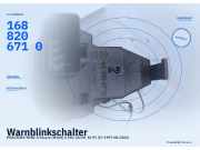 Warnblinkschalter MERCEDES-BENZ A-Klasse (W168) 1688206710
