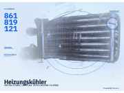 Heizungskühler VW Polo II (86C) 861819121