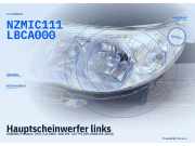 Hauptscheinwerfer links SUBARU Forester (SH) NZMIC111LBCA000