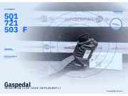 Gaspedal VW Golf VII (5G) 5Q1723503K 5Q1721503F