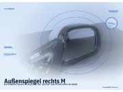 Außenspiegel rechts MITSUBISHI Galant VI (EA0)