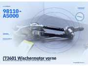 (73601 Wischermotor vorne HYUNDAI i30 Kombi (GD) 98110A5000) 98110-A5000