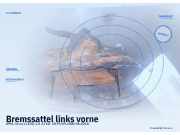 Bremssattel links vorne OPEL Corsa C (X01)