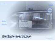 Hauptscheinwerfer links FORD Sierra (GBG, GBG 4)