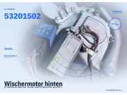 Wischermotor hinten CITROEN ZX (N2) 53201502